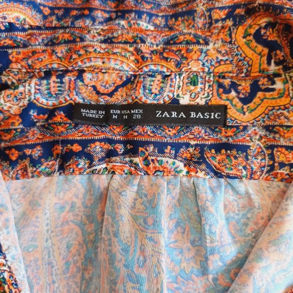 Zara Basic Boho Colours long top (3142) - Picture 6 of 9